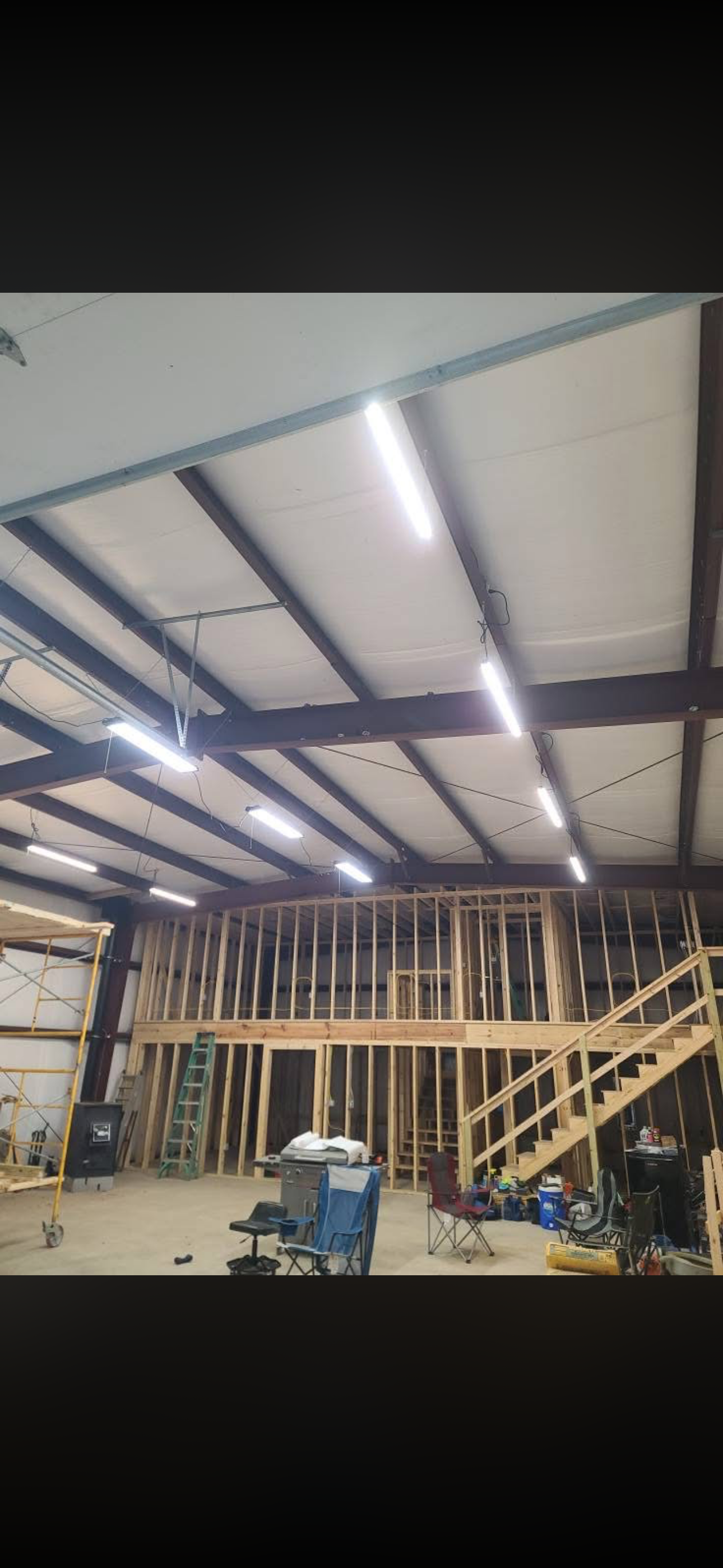 Warehouse LED lighting installation West Virginia